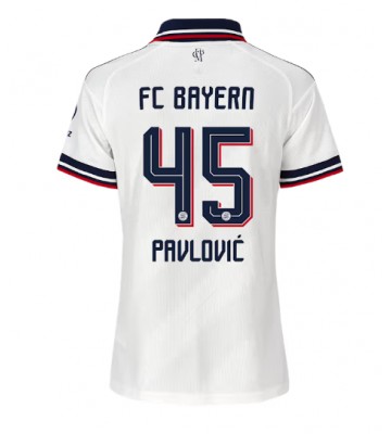 Bayern Munich Aleksandar Pavlovic #45 Replika Bortatröja Damer 2026-27 Kortärmad